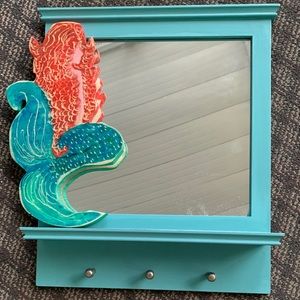 Mermaid mirror wall hanging